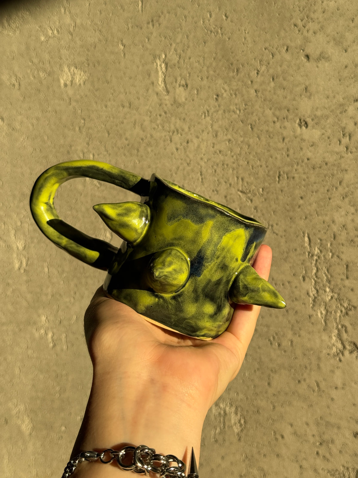 custom kubek z kolcami / custom spike mug