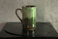 zielono-brązowy wysoki kubek / tall forest mug
