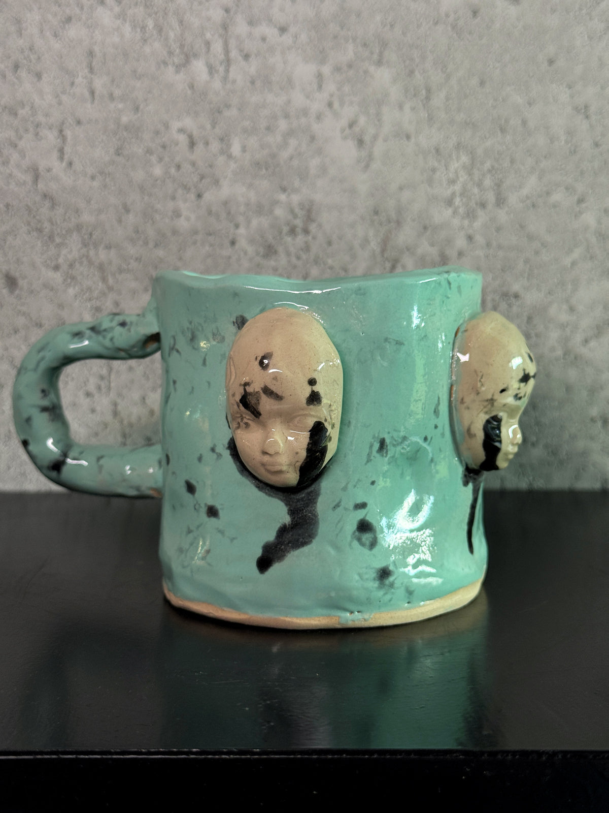 custom kubek z głowami / custom doll mug