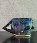 niebieski kubek z kolcami / spike mug